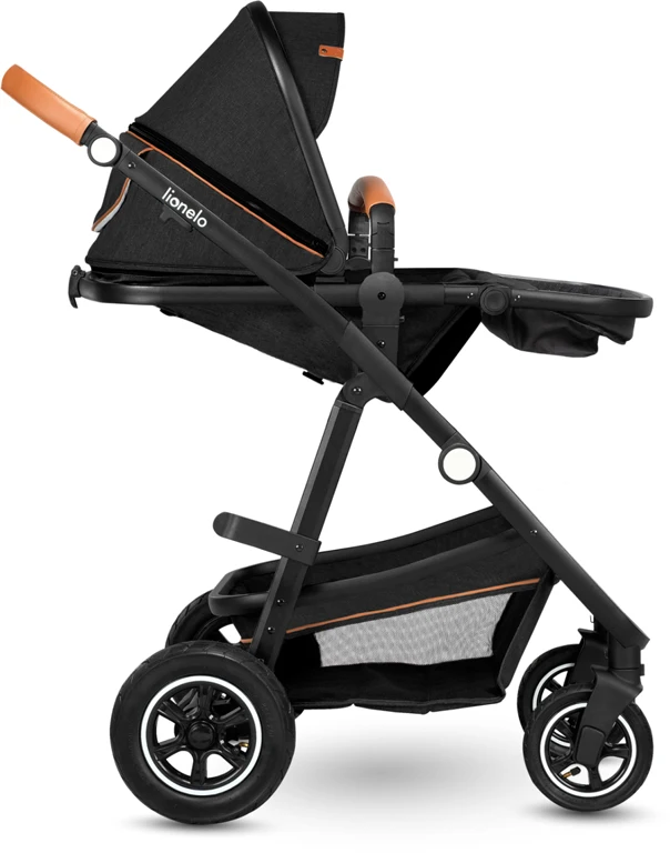 Дитячий візочок 2 в 1 Lionelo Amber Grey Graphite